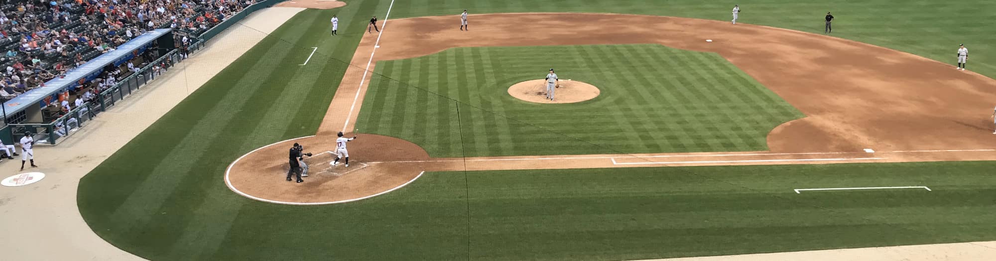 green baseball field Fort Wayne
